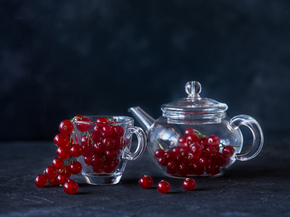 Tea with currants | Чай со смородиной