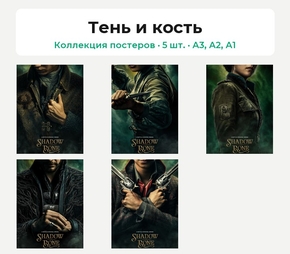 Shadow and Bone (Коллекция постеров, 5 шт.) | Тень и кость
