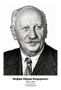 Комплект портретов «Физики», 35 шт.
