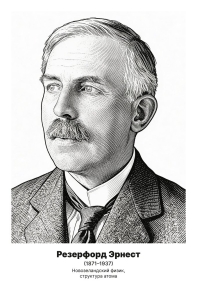 Комплект портретов «Физики», 35 шт.