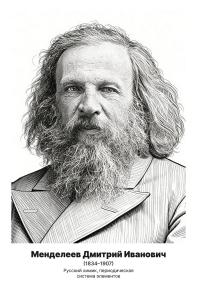Комплект портретов «Химики», 16 шт.