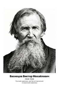 Комплект портретов «Художники 2», 21 шт.