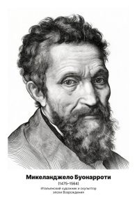 Комплект портретов «Художники», 25 шт.