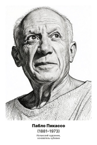 Комплект портретов «Художники», 25 шт.