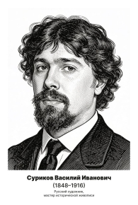 Комплект портретов «Художники», 25 шт.