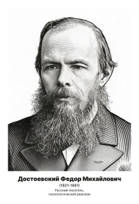 Комплект портретов «Писатели», 37 шт.