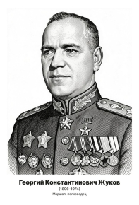 Комплект портретов «Полководцы», 12 шт.