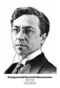 Комплект портретов «Российские Художники», 20 шт.