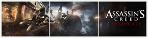 Assassin's Creed Syndicate (Модульная картина из 3 частей)