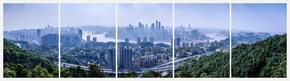 Chongqing (Модульная картина из 5 частей) | Чунцин