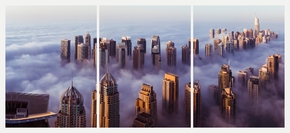 Dubai (Модульная картина из 3 частей) | Дубай