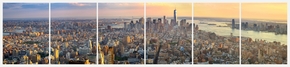 New York (Модульная картина из 6 частей) | Нью Йорк