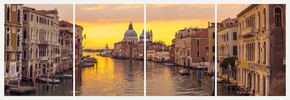 Venice (Модульная картина из 4 частей) | Венеция