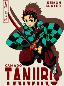 Demon Slayer (Коллекция постеров №4) | Танджиро Камадо