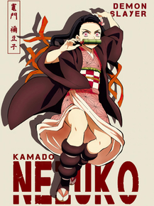 Demon Slayer (Коллекция постеров №4) | Незуко Камадо
