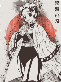 Demon Slayer (Коллекция постеров №5) | Шинобу Кочо