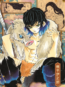 Demon Slayer (Коллекция постеров №10) | Иноске Хашибира