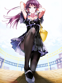 Bakemonogatari - Hitagi Senjougahara | Истории монстров - Хитаги Сэндзёгахара