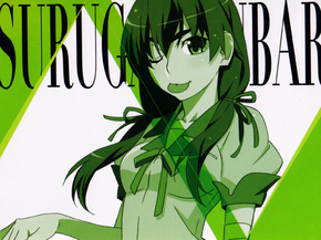 Bakemonogatari (Коллекция постеров №3) - Suruga Kanbaru | Истории монстров