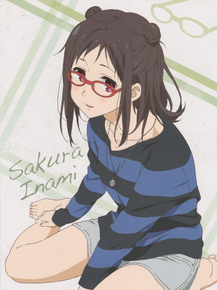 Kyoukai no Kanata (Коллекция постеров №1) - Sakura Inami | По ту сторону границы Kyoukai no Kanata (Коллекция постеров №1) - Sakura Inami | По ту сторону границы