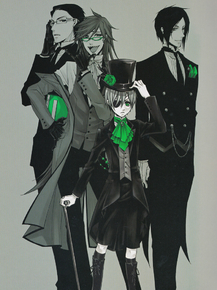 Black Butler (Коллекция постеров №1) | Тёмный дворецкий