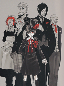Black Butler (Коллекция постеров №1) | Тёмный дворецкий