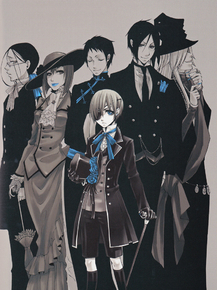 Black Butler (Коллекция постеров №1) | Тёмный дворецкий