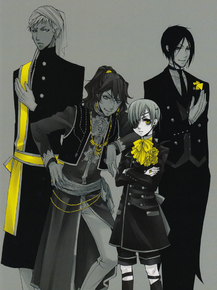 Black Butler (Коллекция постеров №1) | Тёмный дворецкий