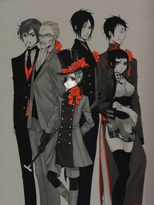 Black Butler (Коллекция постеров №1) | Тёмный дворецкий