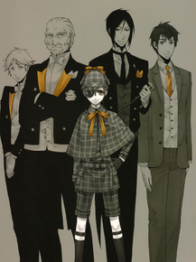 Black Butler (Коллекция постеров №1) | Тёмный дворецкий