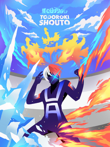 My Hero Academia: Shouto Todoroki | Моя геройская академия: Сёто Тодороки