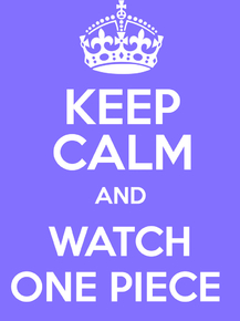 One Piece - Keep Calm | Ван-Пис