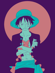 One Piece (Коллекция постеров №1) | Ван-Пис: Луффи