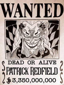 One Piece - Wanted | Ван-Пис: Патрик Редфилд One Piece - Wanted | Ван-Пис: Патрик Редфилд