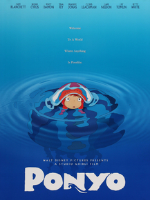 Ponyo | Рыбка Поньо на утёсе