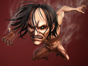Attack on Titan (Коллекция постеров) | Атака Титанов: Зубастый Титан