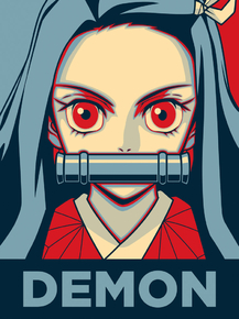Demon Slayer (Коллекция постеров №2) | Клинок, рассекающий демонов: Незуко Камадо
