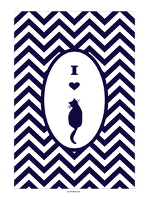 I love cat | Я люблю кота