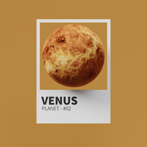 Solar System (Коллекция Постеров) - Venus | Венера