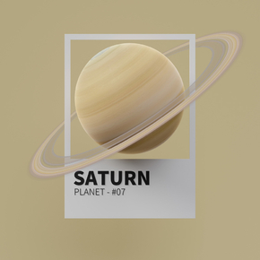 Solar System (Коллекция Постеров) - Saturn | Сатурн