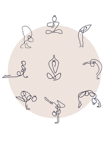 Yoga (Коллекция Постеров) | Йога