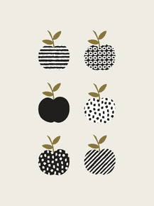 Minimal Art (Коллекция Постеров) | Яблоки Minimal Art (Коллекция Постеров) | Яблоки