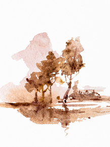 Watercolor Landscape (Коллекция Постеров)