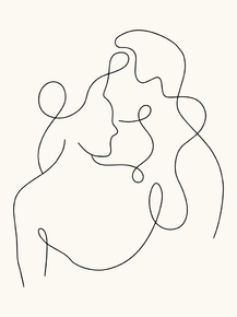 Lines Love (Коллекция Постеров) | Линии Любовь