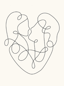 Lines Love (Коллекция Постеров) | Линии Любовь