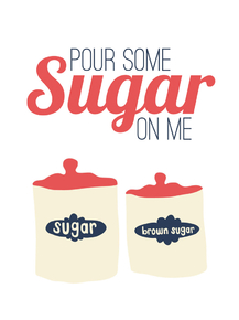 Kitchen (Коллекция Постеров) - Sugar | Кухня
