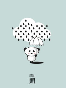 For children (Коллекция постеров №4) - Panda Love | Для детей
