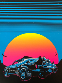 Synthwave Car | Синтвейв машина