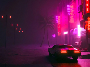 Synthwave Car | Синтвейв машина