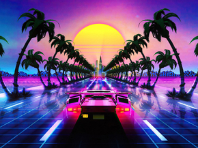 Synthwave Car | Синтвейв машина